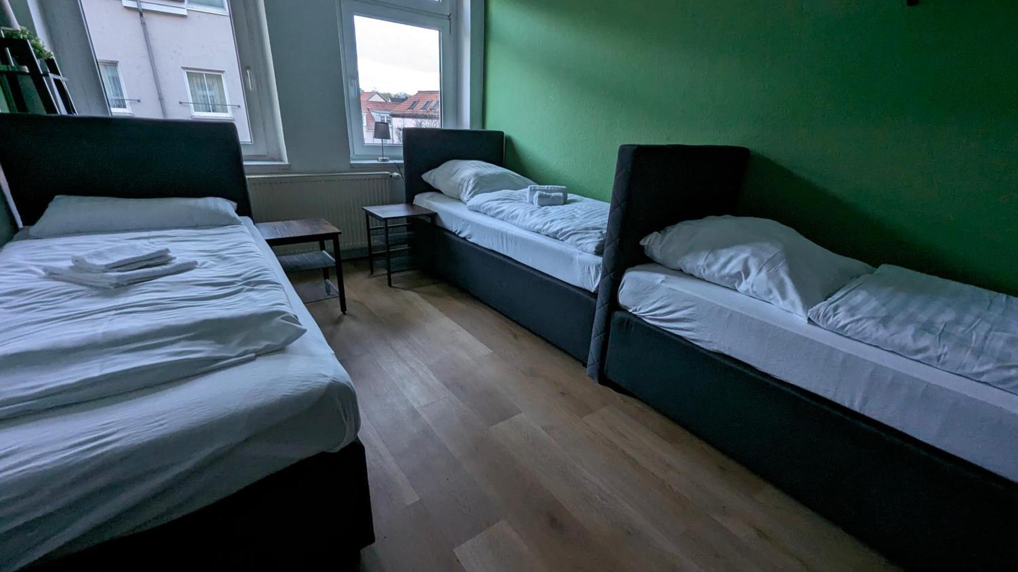 Sali-Homes Boarding Haus Monteur-Wohnungen Balkon Vollkueche Autobahnaehe Markranstädt Esterno foto