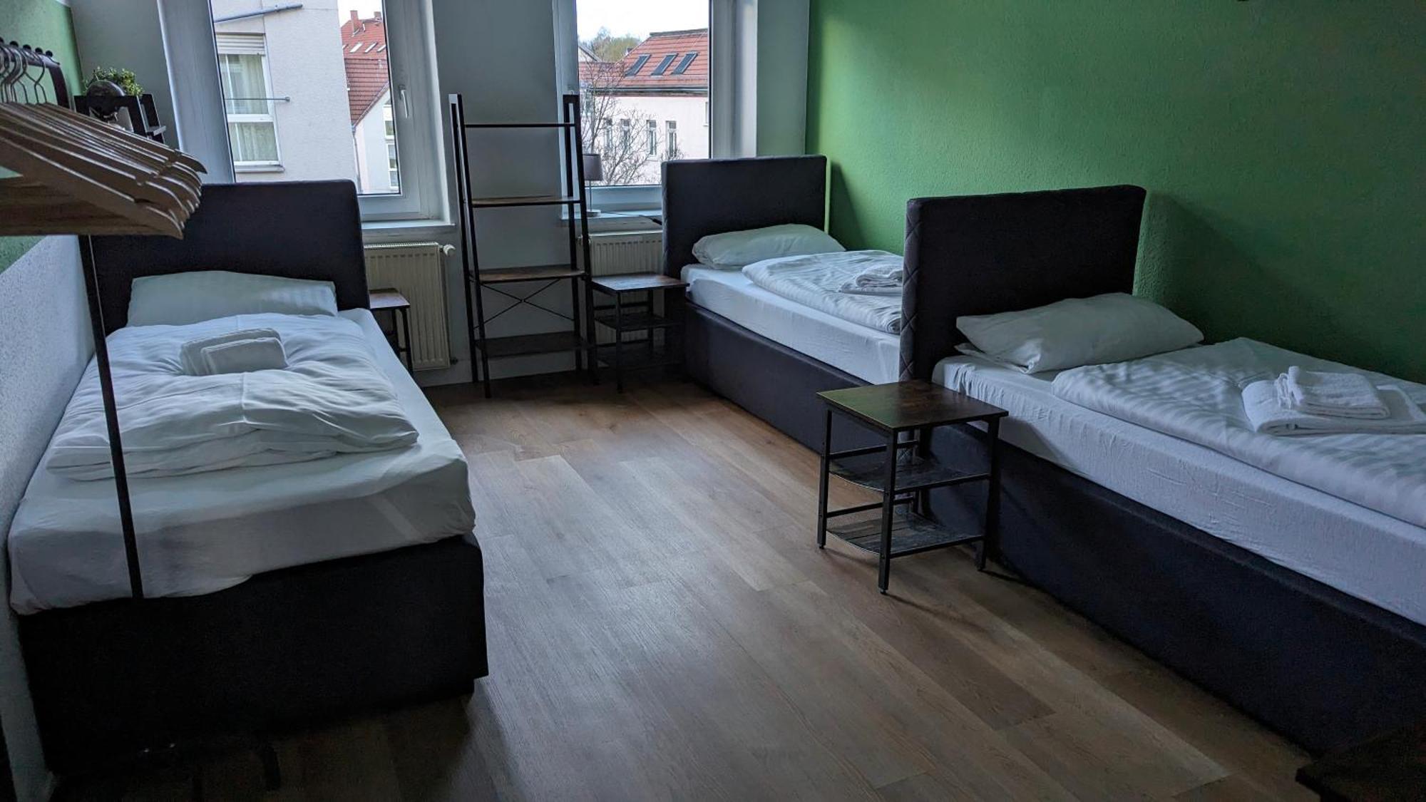 Sali-Homes Boarding Haus Monteur-Wohnungen Balkon Vollkueche Autobahnaehe Markranstädt Esterno foto