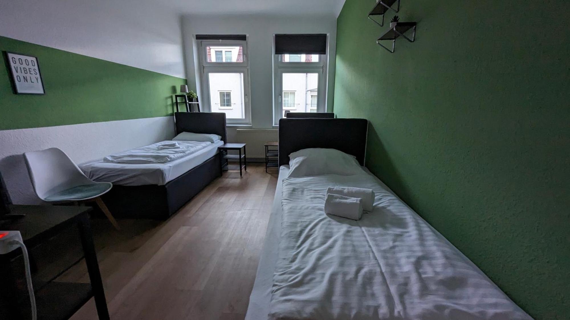 Sali-Homes Boarding Haus Monteur-Wohnungen Balkon Vollkueche Autobahnaehe Markranstädt Camera foto